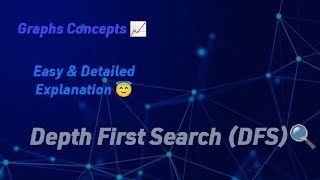 📌 Depth-First Search (DFS) Explained | Dry Run, Pseudo Code & Implementation | Bit By Bit | 2