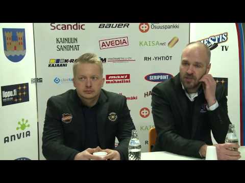 29.3.2014 Hokki - KooKoo Lehdistötilaisuus PLAYOFFS 2014