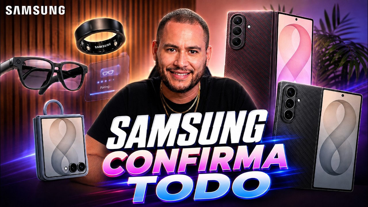 SAMSUNG CONFIRMA SUS NUEVOS DISPOSITIVOS (GALAXY FOLD ULTRA, GALAXY RING 2)