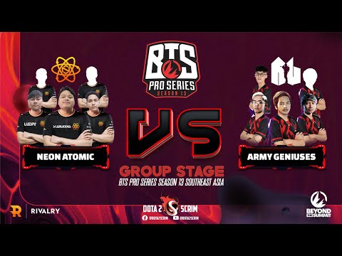 Neon Atomic vs Army Geniuses - BTS Pro Series Season 13: Southeast Asia - Group Stage - BO3