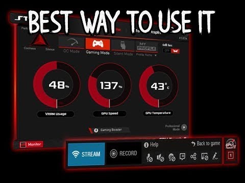 How to use Asus GPU tweak 2 in 2020 (Installation, User guide and Features) | GPU TESTING SOFTWARE