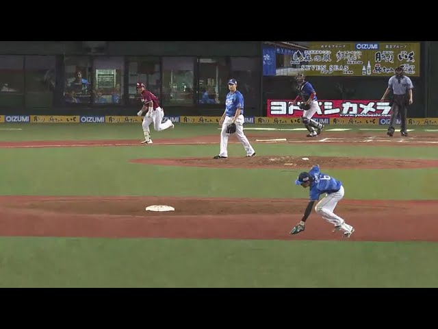 【8回表】 守備で魅せる!! ライオンズ・源田のヒット性の打球を阻止するファインプレー!! 2018/7/20 L-E