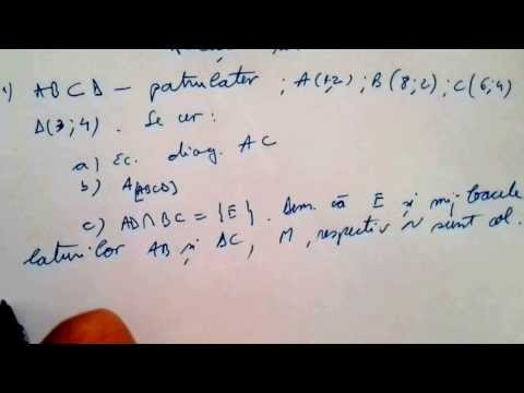 Applications of determinants in geometry. Equation of a line; Area of ​​a triangle; Collinearity.
