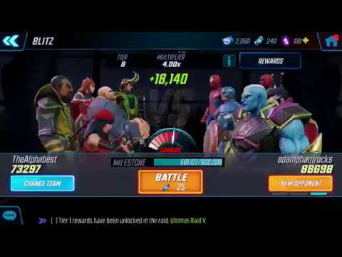 MSF Blitz Loki vs Ultimus