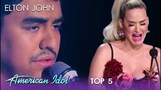 Alejandro Aranda: Katy Perry BREAKS DOWN As Alejandro Rules The Night | American Idol 2019