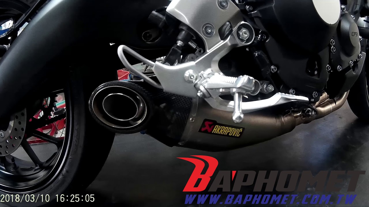 YAMAHA XSR900 鈦合金蠍子AKRAPOVIC蠍子專用全段 BAPHOMET巴風特消音塞