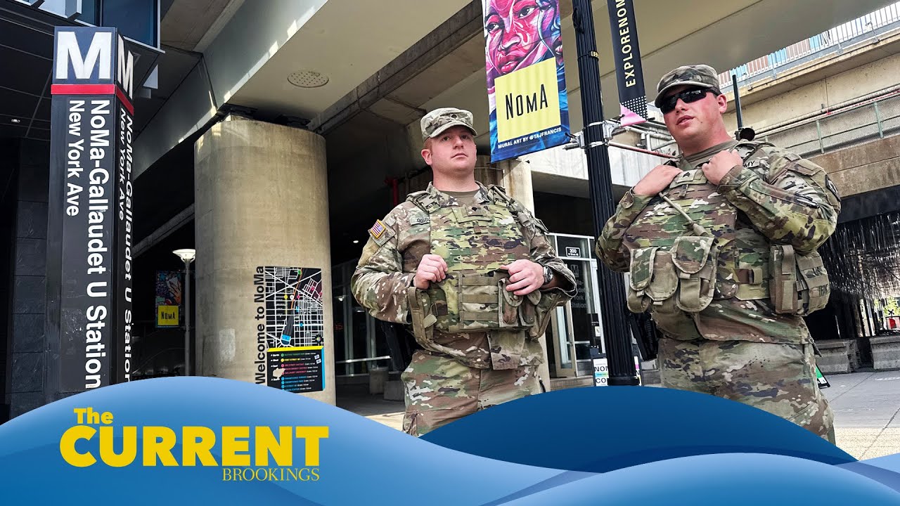 What’s the president’s legal basis for sending  National Guard troops to DC streets?