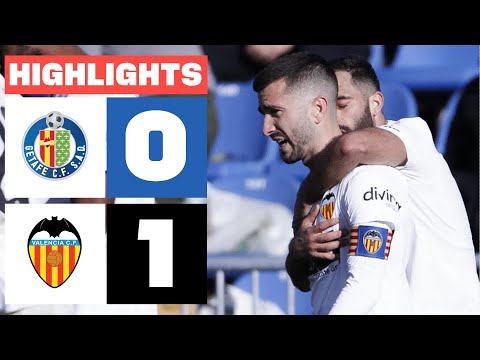 GETAFE CF 0 - 1 VALENCIA CF | HIGHLIGHTS LALIGA EA SPORTS