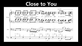 Jacob Collier - Close to You (Transcription)