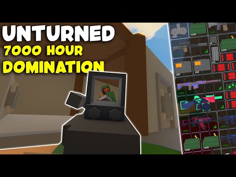 How A 7,000 Hour Solo DOMINATES Server - Unturned PVP