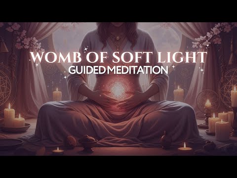 Womb of Soft Light Womb Healing Guided Meditation Sacred Feminine Energy Emotional Release Nurturing