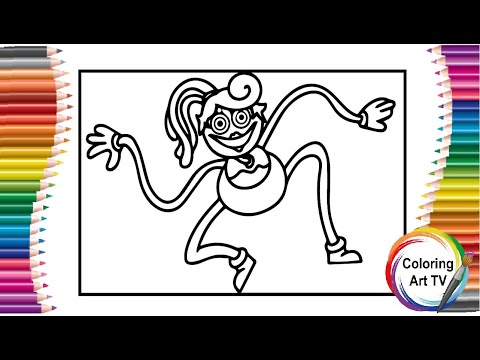 Mommy Long Legs Coloring Pages_ Momy Long Legs Poppy Playtime Coloring Pages #65