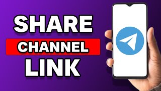How To Share Telegram Channel Link (2023)