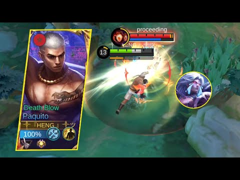 Insane Damage Paquito Monster EXP Laner!! - Build Top 1 Global Paquito ~ MLBB