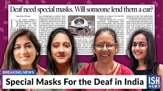 Special Masks For the Deaf in India