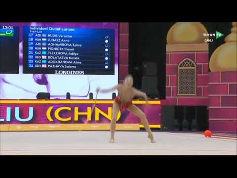 Jiahui Liu Hoop Qualifications World Championships Baku 2019