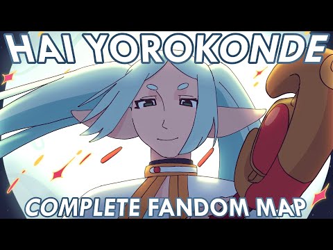 HAI YOROKONDE ☆ Complete Multi-Fandom MAP