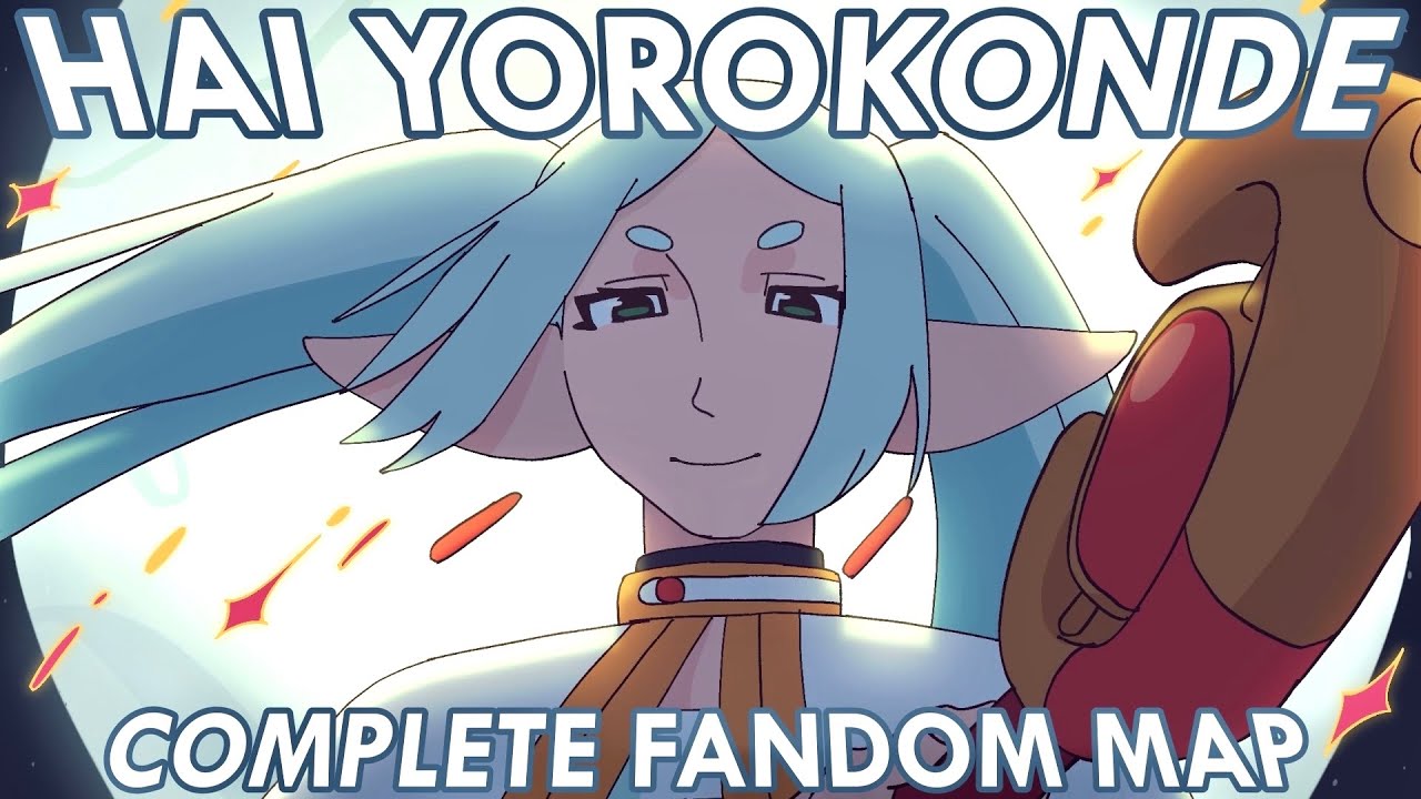 HAI YOROKONDE ☆ Complete Multi-Fandom MAP