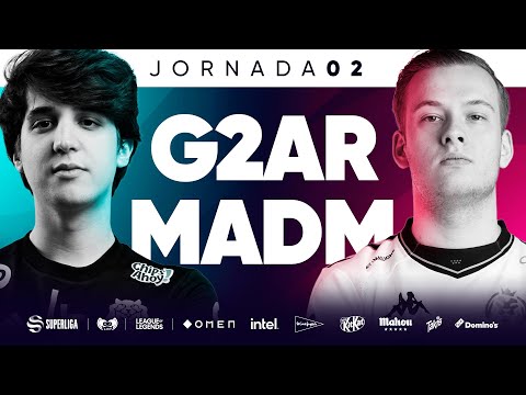 G2 Arctic VS Mad Lions - JORNADA 2 - SUPERLIGA - PRIMAVERA 2022 - LEAGUE OF LEGENDS