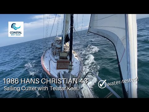 Coastal Boat Sales: 1986 Hans Christian 43 water-test for the prospective buyer.
