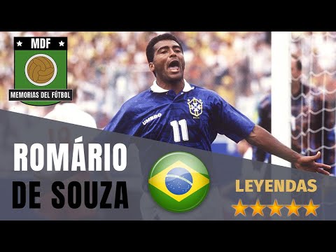 ROMÁRIO De SOUZA "Goles e Historia" 🇧🇷  (1985-2009) | Leyendas del Fútbol