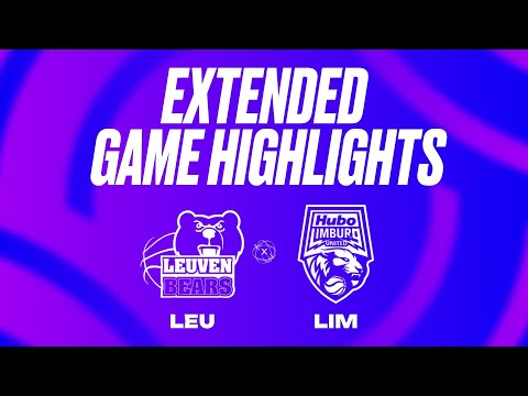 Stella Artois Leuven Bears vs. Hubo Limburg United Extended Game Highlights
