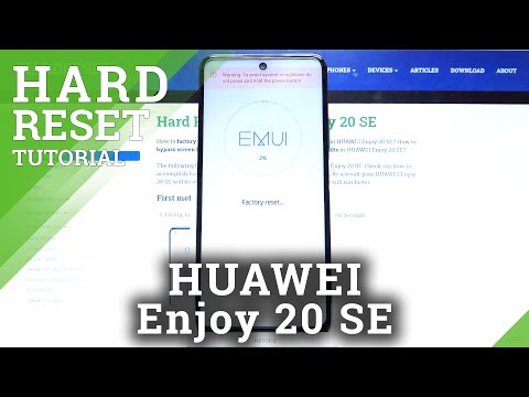 How to Hard Reset HUAWEI Enjoy 20 SE – Remove Screen Lock / Bypass Fingerprint