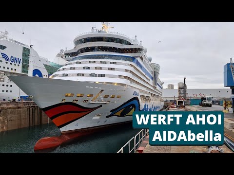 AIDAbella | Eindocken in die Werft in Marseille