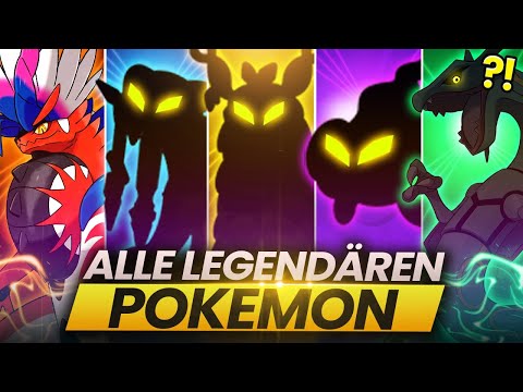 ALLE LEGENDÄREN POKEMON in Karmesin und Purpur & ihre DUNKLEN GEHEIMNISSE!