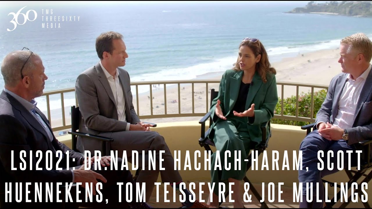 Dr. Nadine Hachach-Haram, Tom Teisseyre, and Scott Huennekens