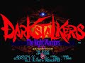 Darkstalkers The Night Warriors 1996 Capcom Playstation 1 Intro Title And Attract Screens