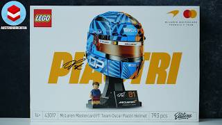 LEGO Editions Formula 1 43017 Oscar Piastri Helmet - LEGO Speed Build Review