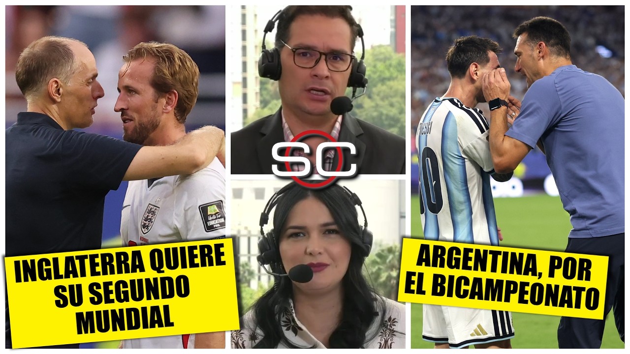 La INGLATERRA de TUCHEL es el ANTÍDOTO perfecto para LIQUIDAR a la ARGENTINA de MESSI | SportsCenter