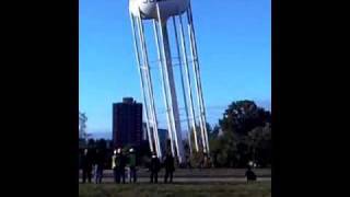 preview picture of video 'St Joseph Michigan Water Tower Brought Down By Demolition -- BOOM!!!!'