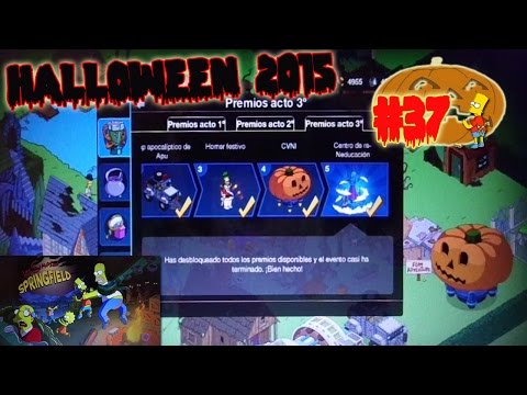 Los Simpson Springfield "Halloween'15: Cap. 37 - FIN DE EVENTO" por Tony