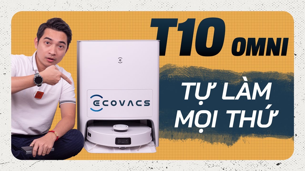 Robot hút bụi lau nhà Ecovacs Deebot T10 Omni – Bản Quốc Tế 3