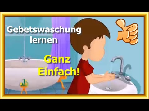 Wuduʼ lernen - die Gebetswaschung