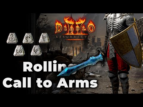 Rolling my First CTA Runeword - Diablo 2 Resurrected
