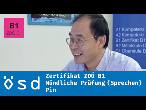 ÖSD Zertifikat Deutsch Österreich B1 – Mündliche Prüfung (Sprechen)