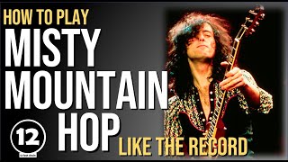 Misty Mountain Hop - Led Zeppelin | Guitar Lesson