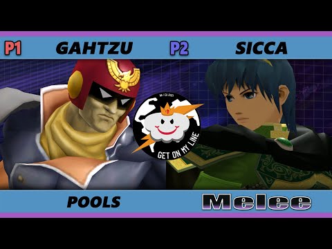 GOML Online 2021 - Gahtzu (Falcon) Vs. Sicca (Marth) SSBM Melee Tournament