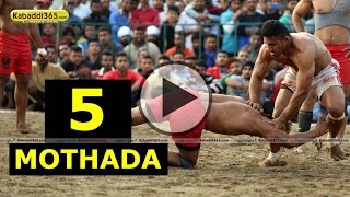 Mothada Kalan (Jalandhar) Kabaddi Tournament 21 Feb 2015 Part 1 by Kabaddi365.com