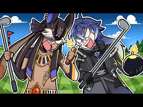 Cyno VS Flins WHO IS THE BEST GOLFER (Super Battle Golf)