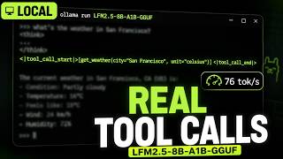 LFM2.5-8B-A1B — Fastest Local AI Agent on a Laptop? (6 Tests)