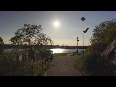 Sweden, Stockholm, walking around on Lidingö island