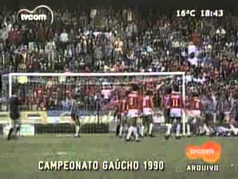 Grêmio 4x1 Internacional - Gaucho 1990