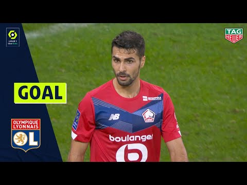 Goal Zeki CELIK (41' csc - OLYMPIQUE LYONNAIS) LOSC LILLE - OLYMPIQUE LYONNAIS (1-1) 20/21