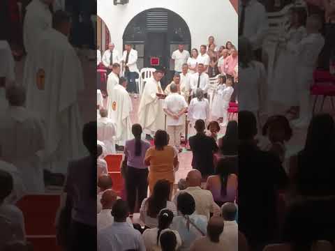 Primer misa de el sacerdote  Alexander Pérez pamqueva en Acevedo huila
