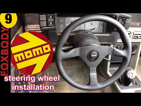 Foxbody Steering Wheel Install - Momo!