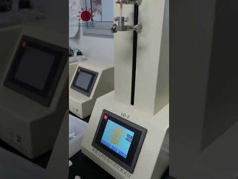 Disposable syringe needle breakage force and connection firmness test